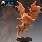 Dracolisk 3D-printed model